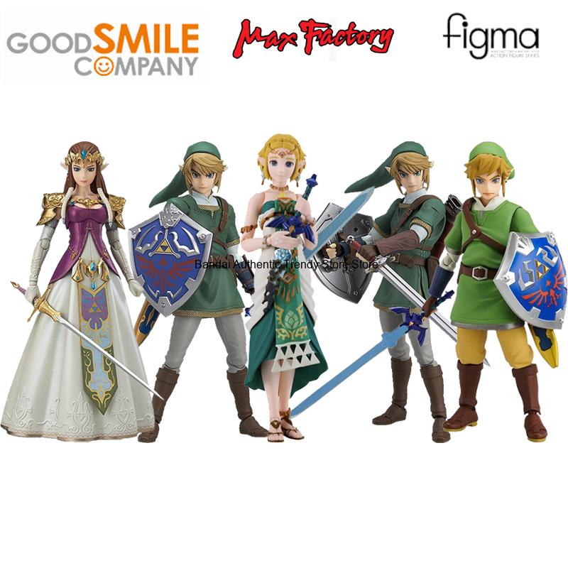 Good Smile Company Figma - グッドスマイルオリジナルマックスファクトリーフィグマ637ゼルダの伝説：ティアーズ・オブ・ザ・キングダムゼルダアニメアクションフィギュアおもちゃキッズギフト