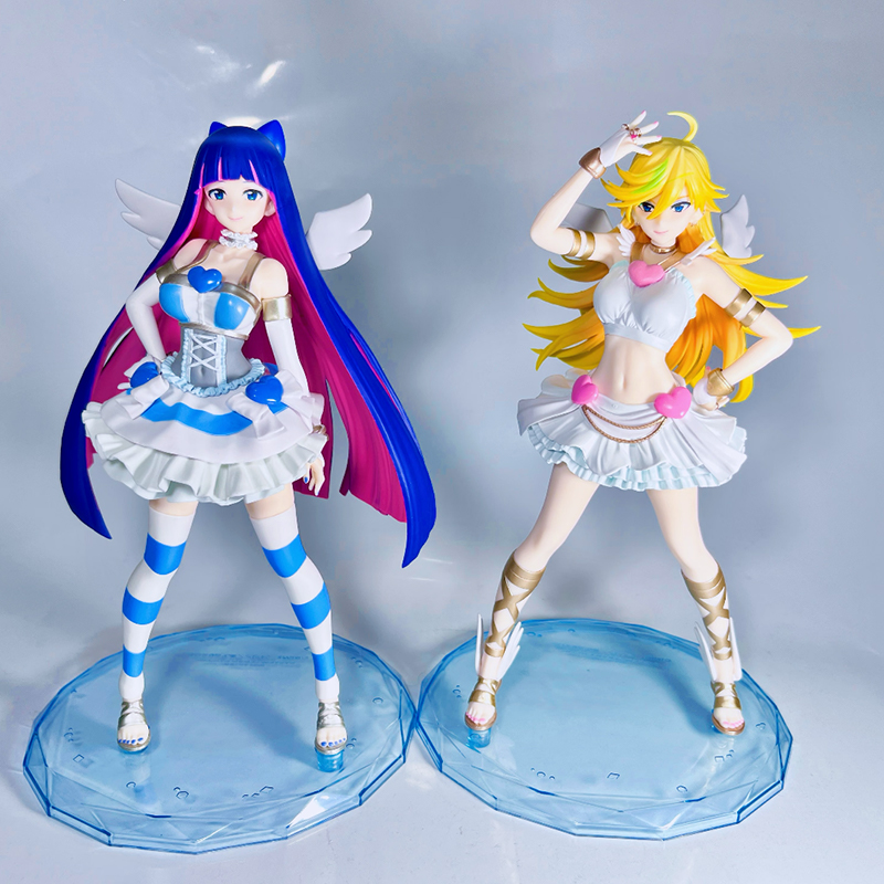 Kotobukiya Bishoujo - 本物のパンティ＆ストッキング・ウィズ・ガーターベルト パンティ・アナーキー ストッキング・アナーキー アニメフィギュア かわいいモデルコレクションおもちゃ
