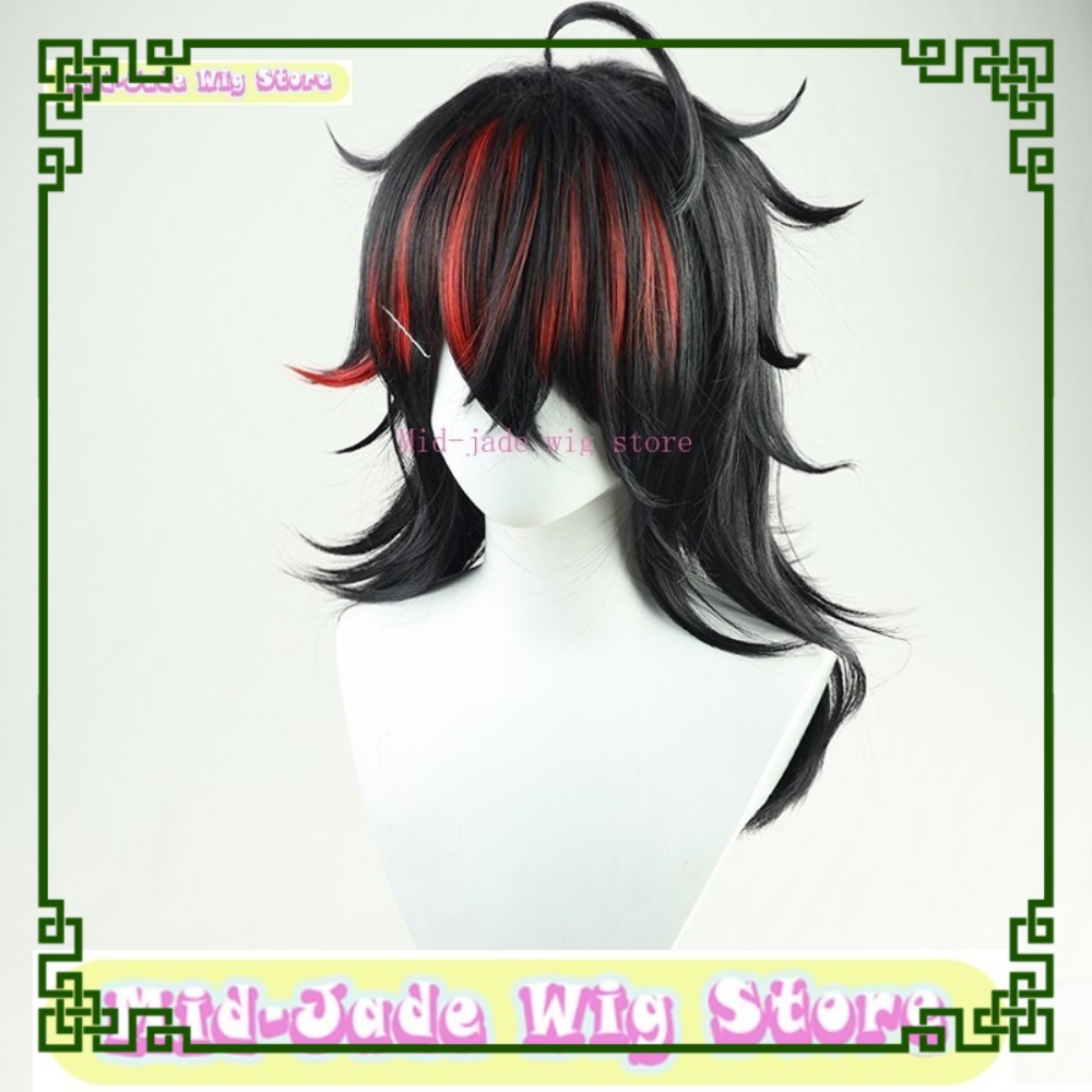 Prop En Cosplay - Nigi Sangi EN Vox アクマ コスプレウィッグ