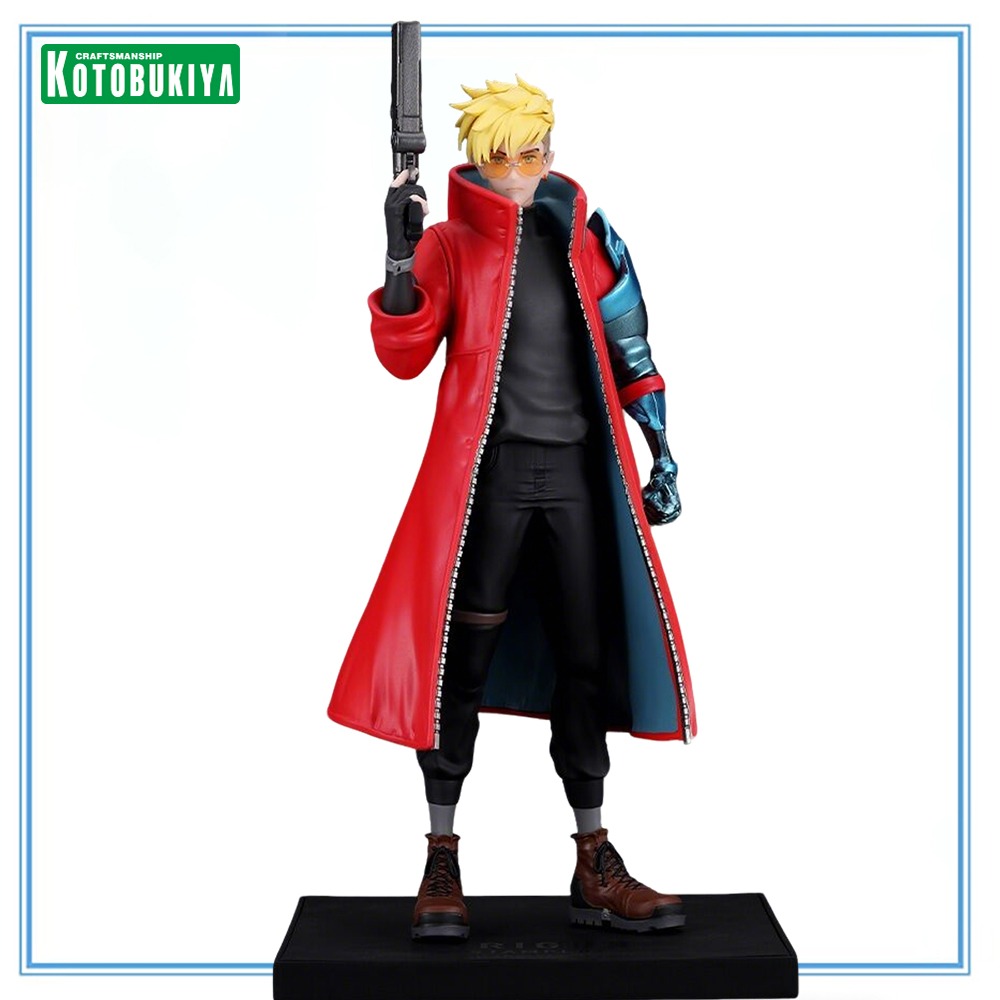 Good Smile Company Figma - 100% オリジナルコトブキヤ Oshi Works トライガンスタンピードヴァッシュ・ザ・スタンピードモデルおもちゃコレクションシリーズモデル装飾