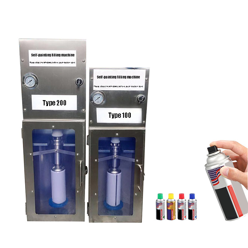 Metallic Spray Paint - 半自動小型エアゾールタンク空気圧カーペイントキャブレター充填機メタリックペイントセルフスプレー