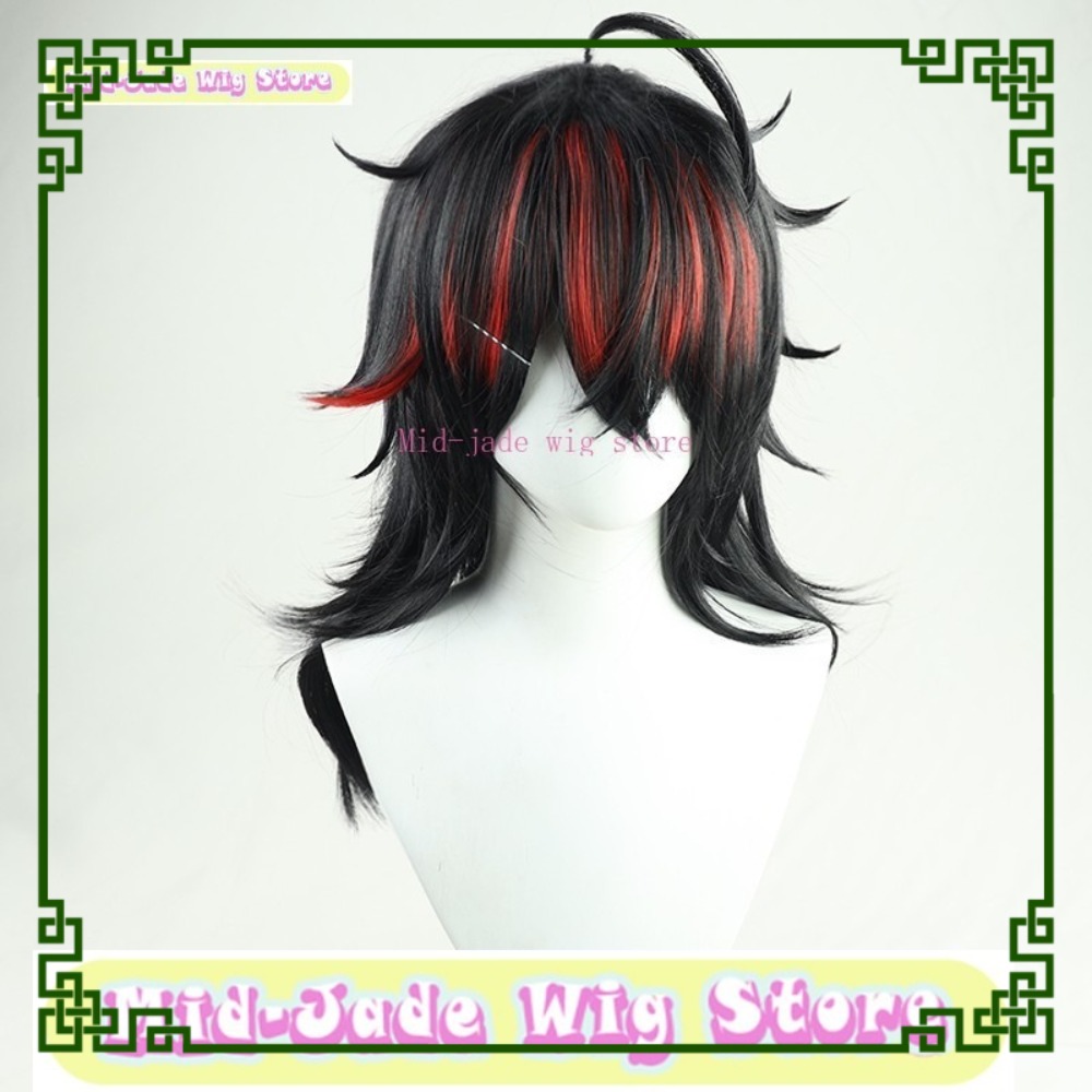 Nigi Sangi EN Vox アクマ コスプレウィッグ - Prop En Cosplay のレビューと価格