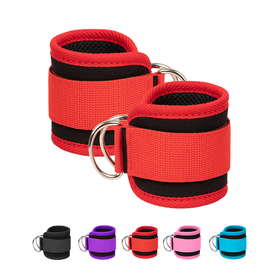 フィットネスアンクルストラップ調節可能な D リングサポート - D Ring Strap のレビューと価格