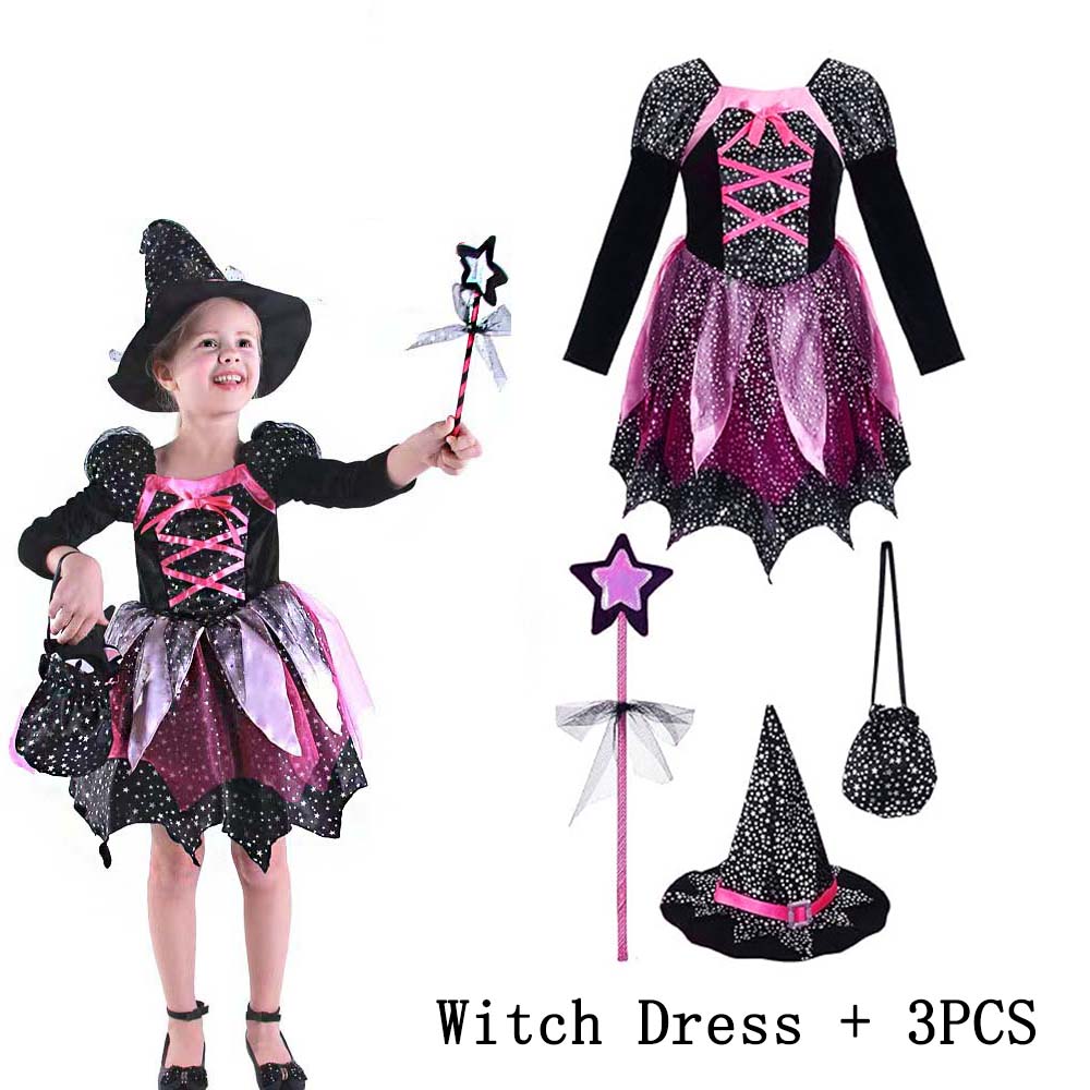 子供ハロウィン魔女カボチャコスプレドレス女の子バットスパイダ - Cosplay Bat Prop のレビューと価格
