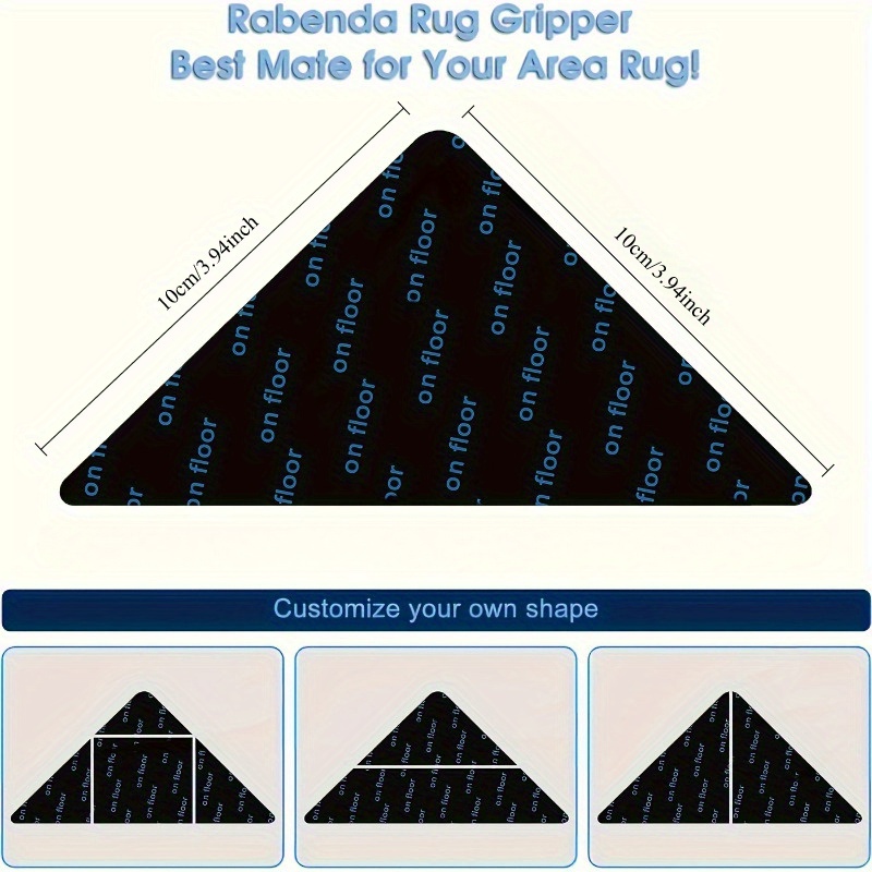滑り止めカーペットステッカー ベルクロ 再利用可能なカーペッ - Velcro Hook Loop のレビューと価格