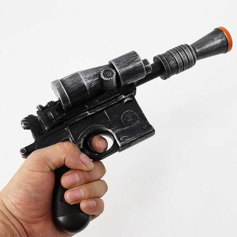 SW ハン・ソロ ハンドガン シミュレーションおもちゃの銃  - Cosplay Prop Pistol のレビューと価格